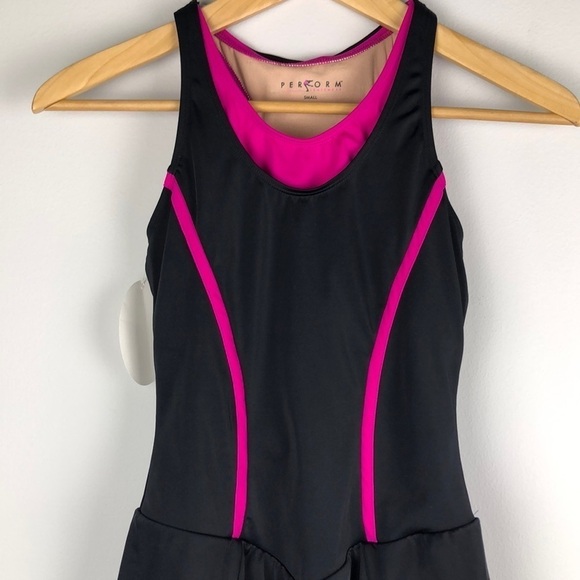 NEW Perform Figure Skating Dress SM Leotard Built in Bra Lined Performance 🇺🇸 - Picture 3 of 16